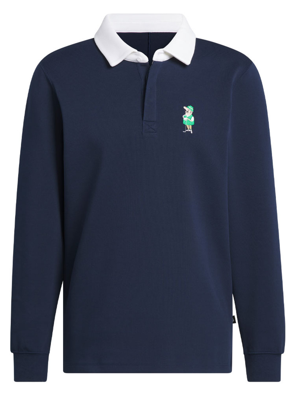 adidas Classic Chip Graphic Rugby Shirt - Collegiate Navy adidas Classic Chip Graphic Rugby Shirt - Collegiate Navy