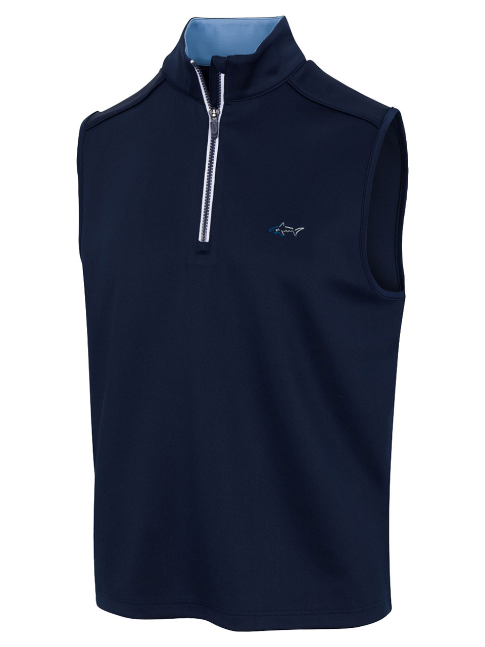 Greg Norman 1/4 Zip Vest Navy