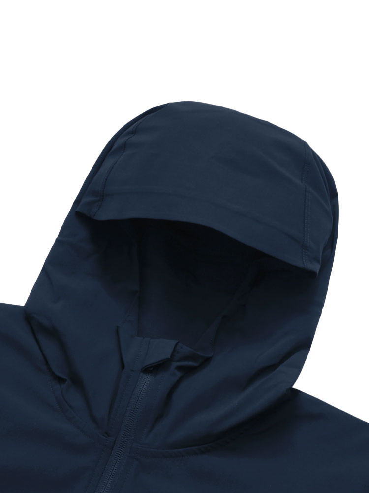 Malbon Performance Full Zip Shell Jacket - Navy