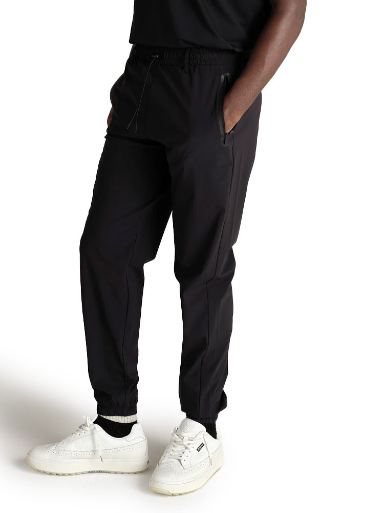 Malbon Performance Nylon Tech Pant - Black | GolfBox