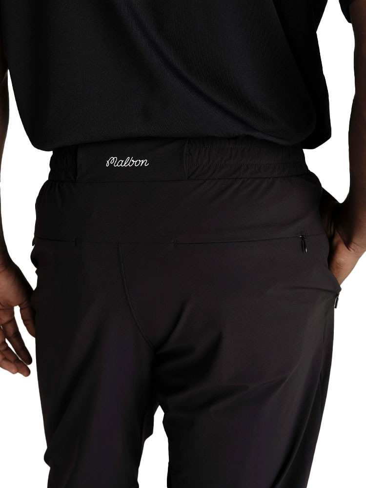 Malbon Performance Nylon Tech Pant - Black | GolfBox