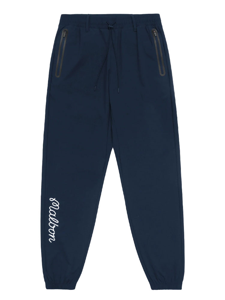 Malbon Performance Nylon Tech Pant - Navy | GolfBox