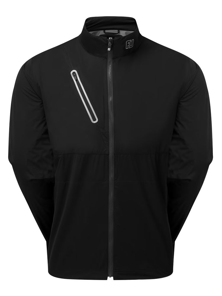 FootJoy HydroKnit Rain Jacket Black GolfBox
