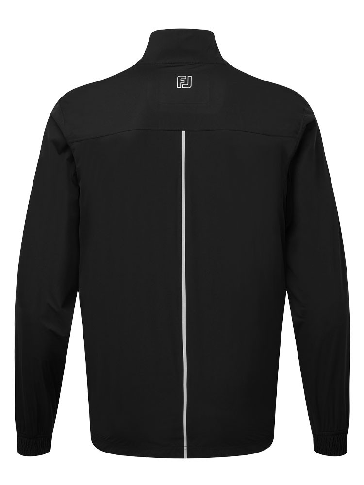 FootJoy HydroKnit Rain Jacket Black GolfBox1