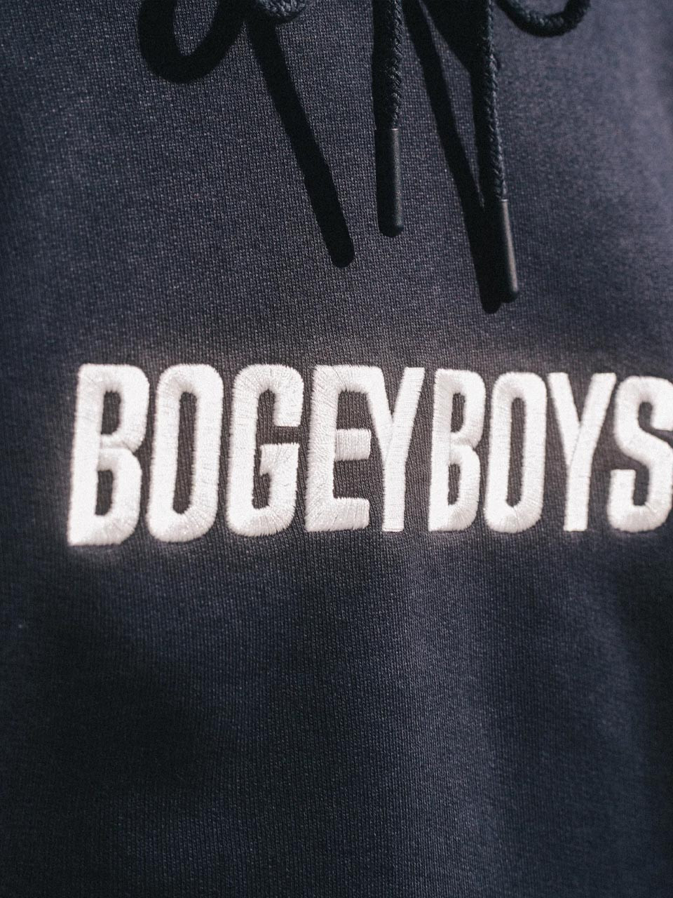 Bogey Boys Bold Logo Hoodie - Midnight | GolfBox