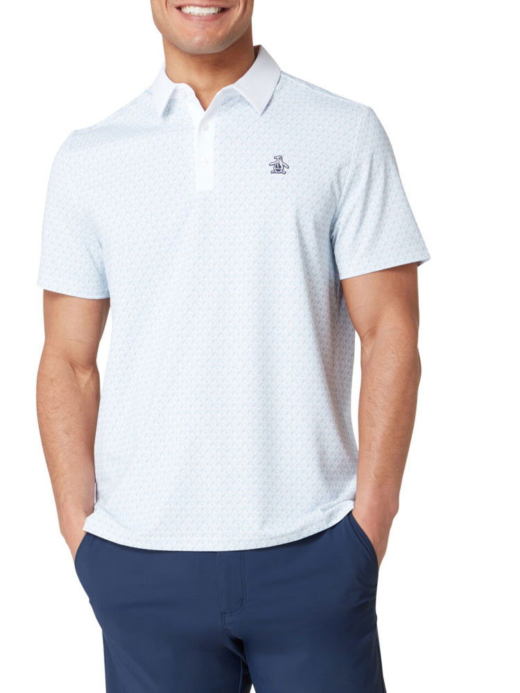 Original Penguin Pete's Tee Time Polo - Bright White