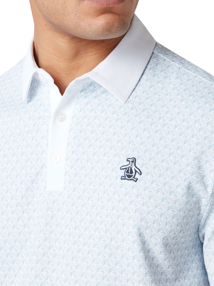 Original Penguin Pete's Tee Time Polo - Bright White