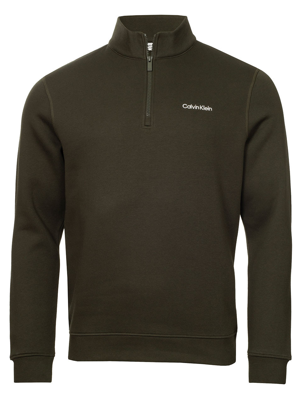 Calvin Klein West Lake Half Zip Layering Hunter Green