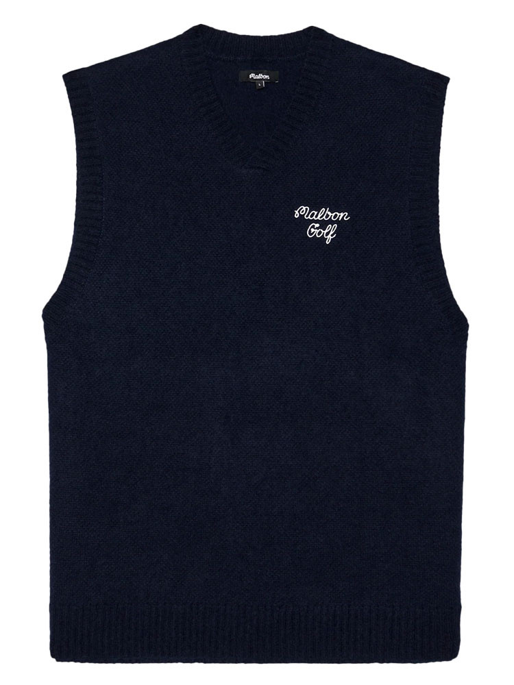 Malbon Domenica Vest - Navy | GolfBox