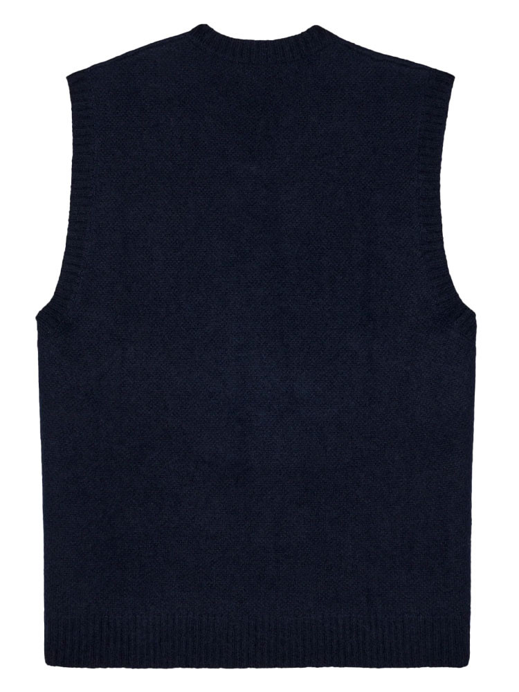 Malbon Domenica Vest - Navy | GolfBox