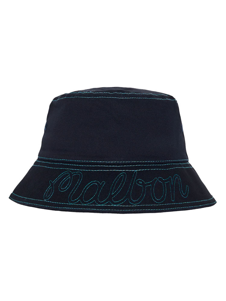MALBON WIND AND SEA BUCKET HAT 黒 Malbon Artigianale Bucket Hat