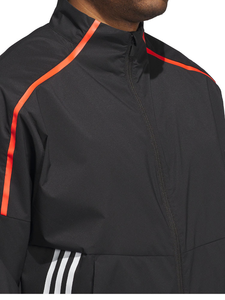 adidas Core Provisional Full-Zip Rain Jacket Black