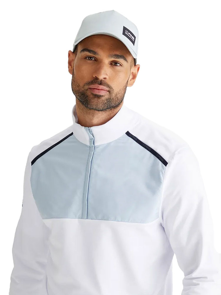 Ping Keeton Midlayer - White/Pearl Grey | GolfBox