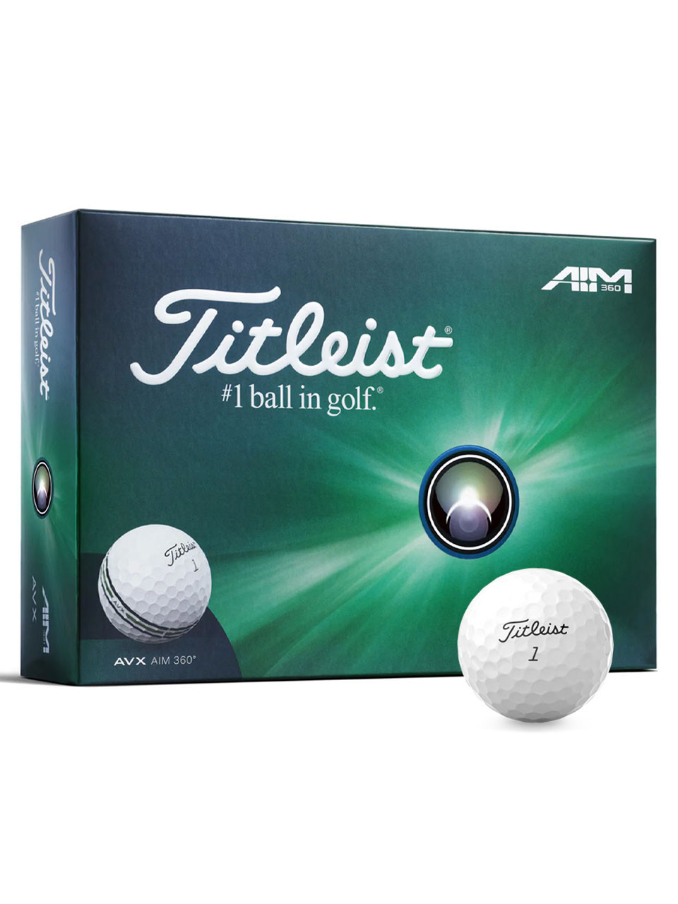 Titleist AVX AIM360 2ダース Titleist AVX Aim 360 Golf Balls | GolfBox