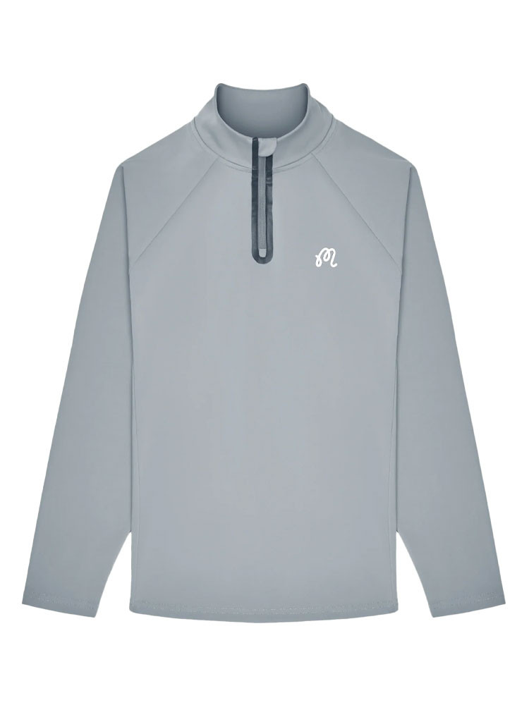 Malbon Performance Raglan Quarter Zip - Eden Green