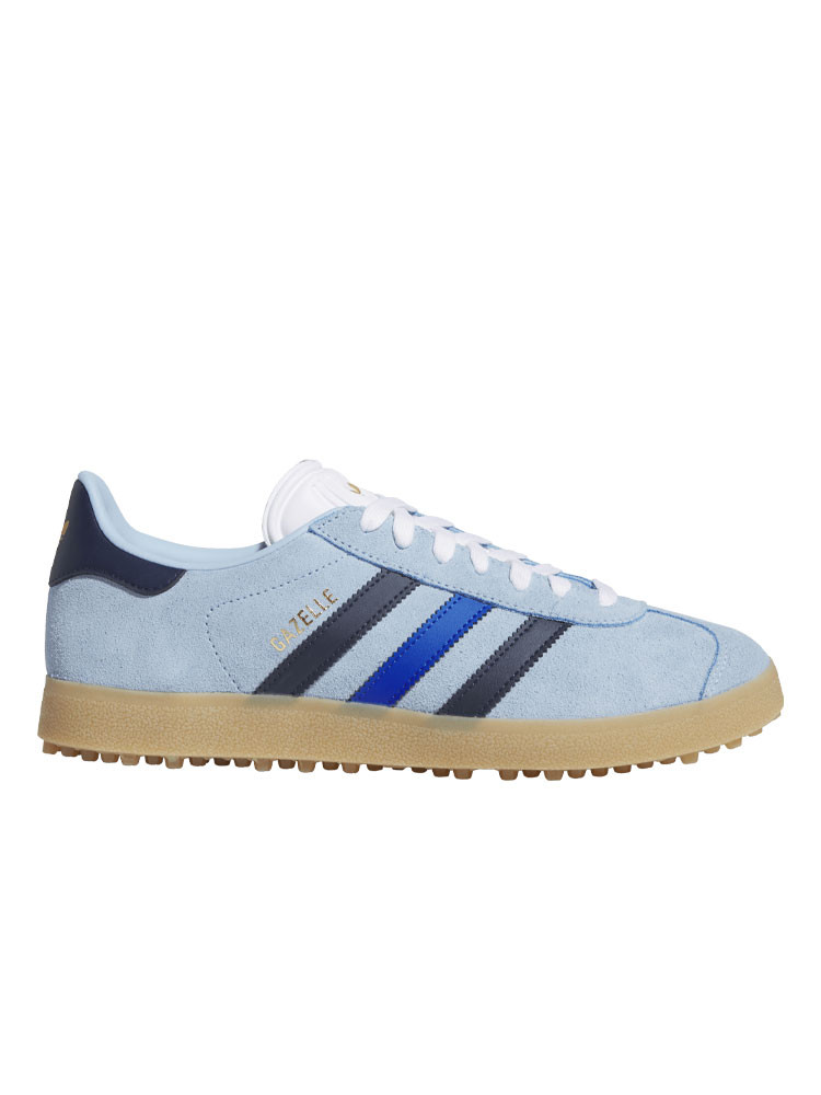 adidas Originals Gazelle Spikeless Golf Shoes Clear Sky/Night Indigo/Blue