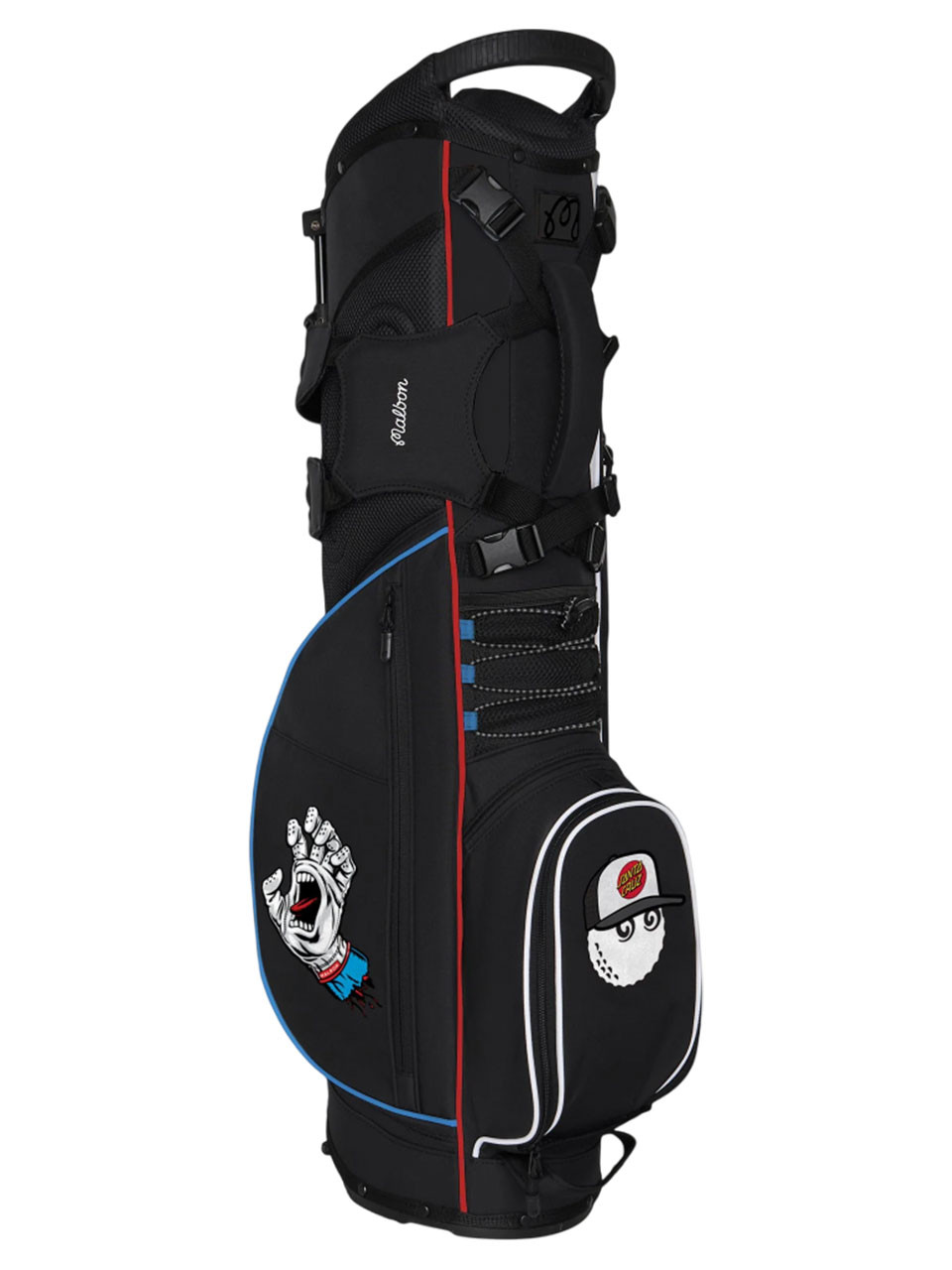 SANTA CRUZ Malbon ダブルネーム　キャディバッグ Malbon x Santa Cruz Walking Bag | GolfBox