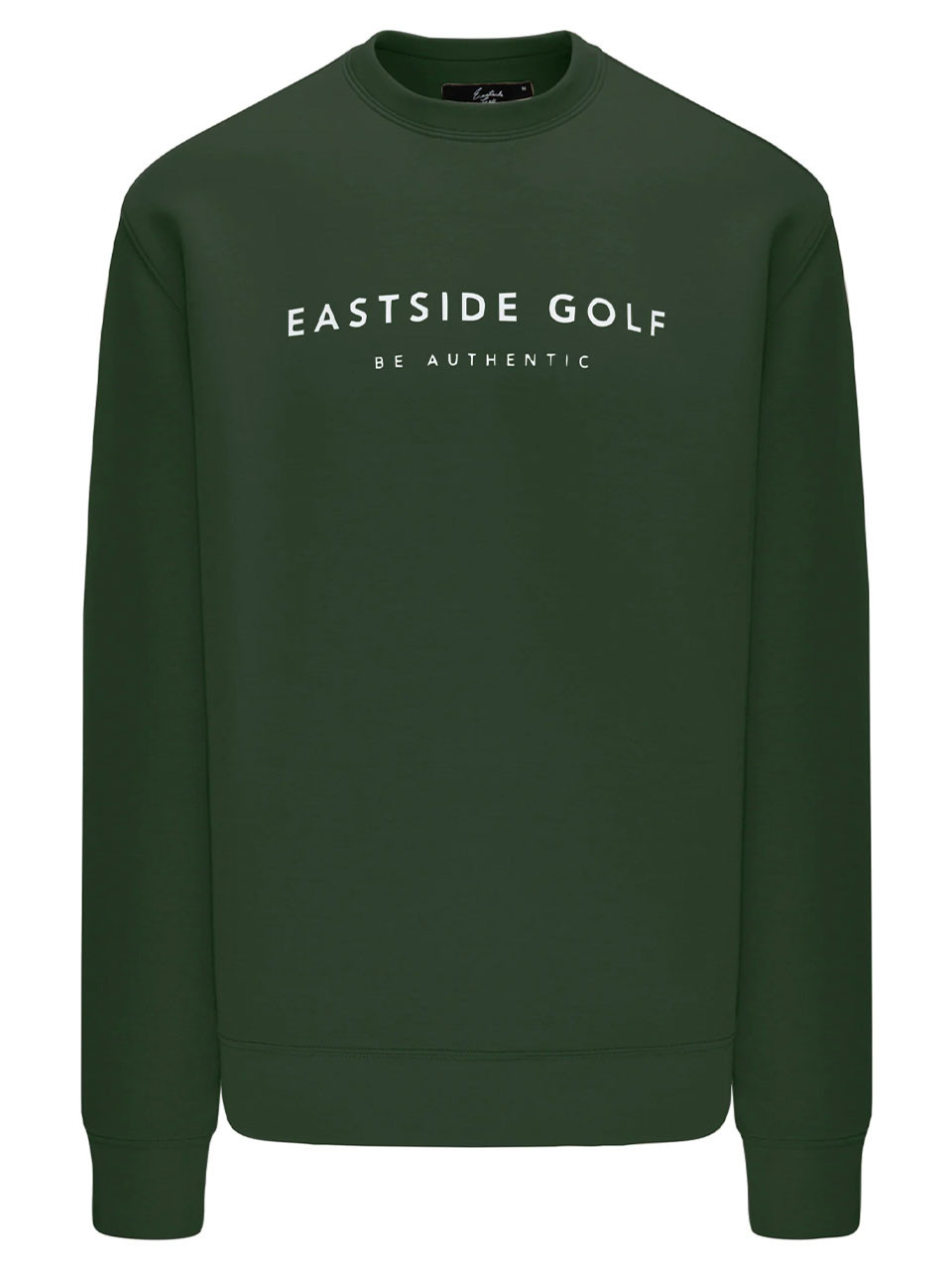 【EASTSIDE GOLF 】LS DOUBLE KNIT CREW Eastside Golf LS Double Knit Crew - Hunter Green