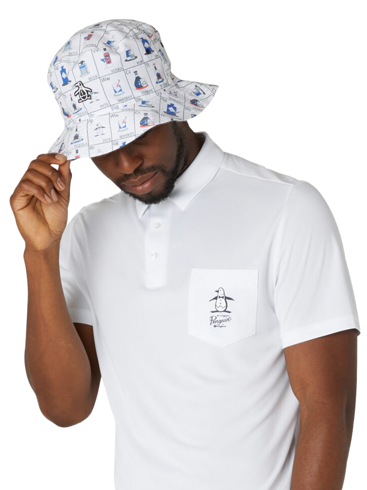 Original Penguin Element Chart Reversible Bucket Hat