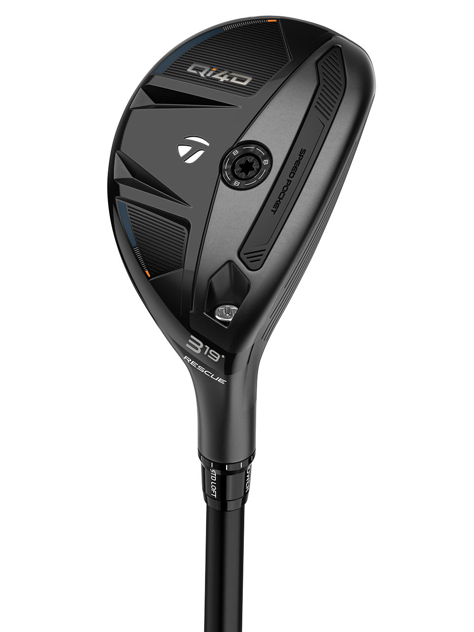 Qi4D TaylorMade RESCUE 22° 4HY 4D Qi TaylorMade Rescue Golf In Plugged - Review クラブ