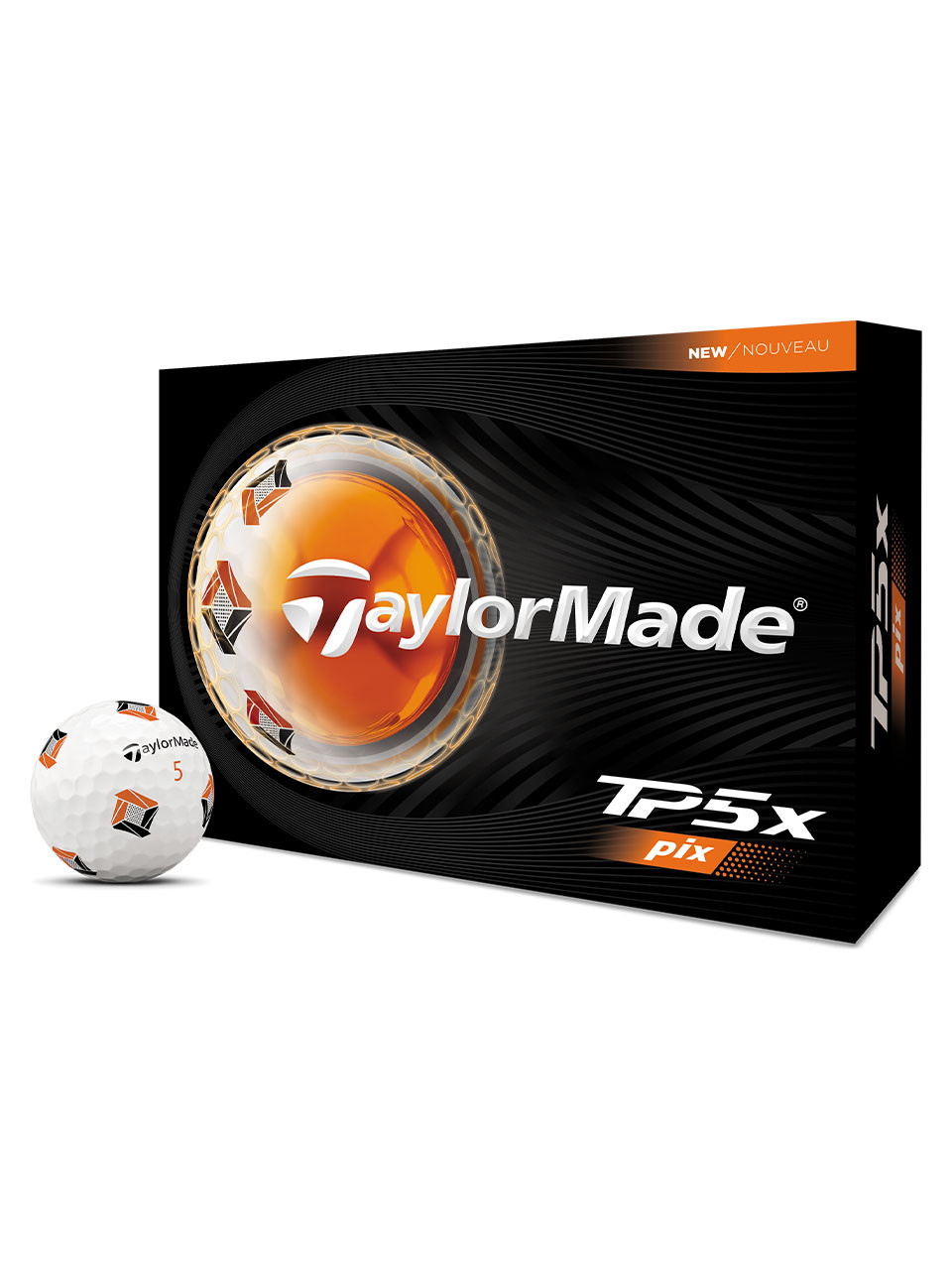 TaylorMade TP5x pix 2026 Golf Balls | GolfBox