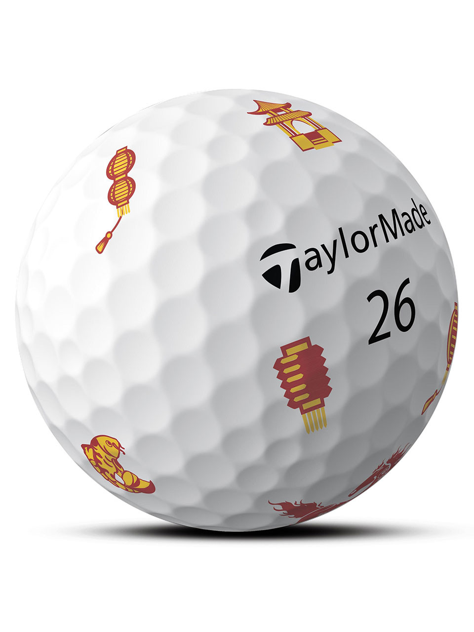 TaylorMade TP5 Pix Lunar New Year Limited Edition Golf Balls