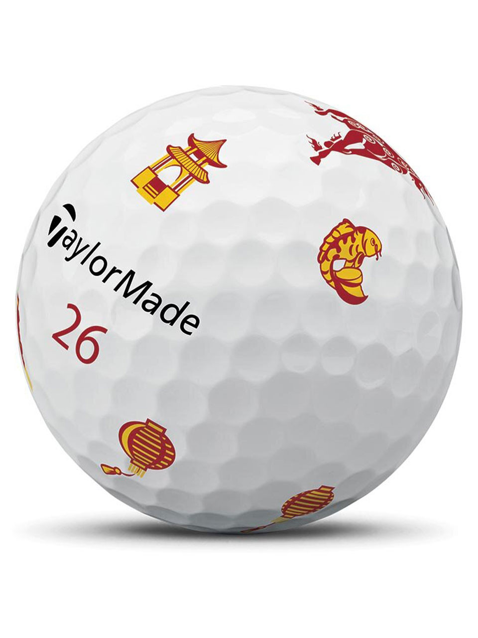 TaylorMade TP5x Pix Lunar New Year Limited Edition Golf Balls