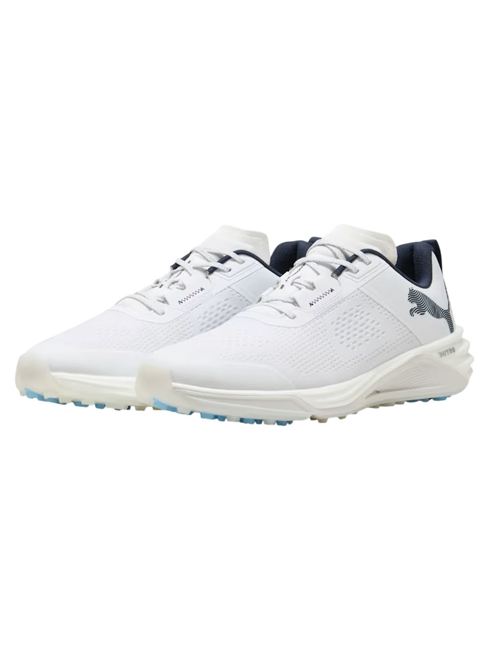 Puma Shadowcat NITRO 2.0 Golf Shoes - Puma White/Deep Navy