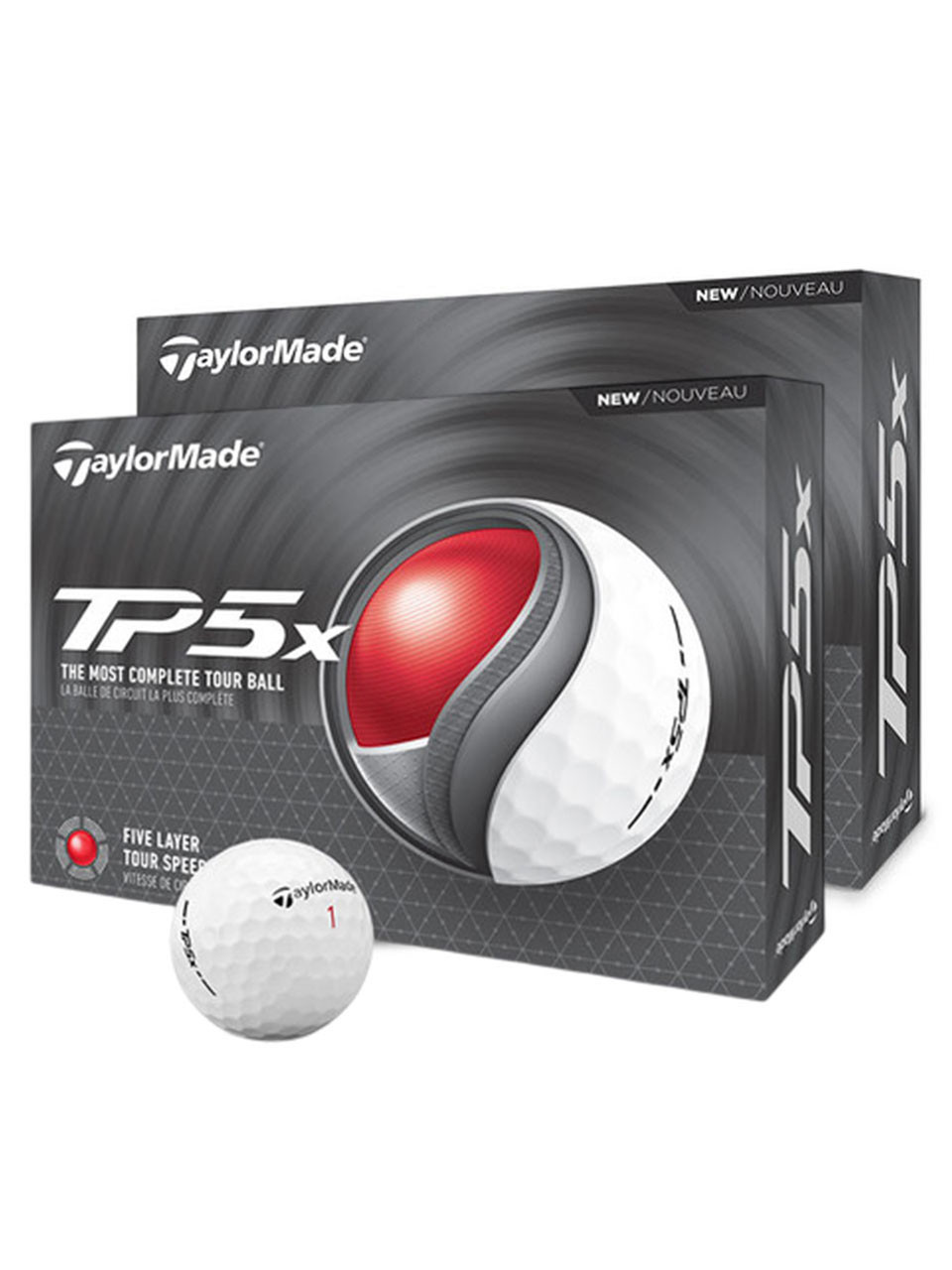 TaylorMade TP5x 2024 Golf Balls - 2 Dozen | GolfBox