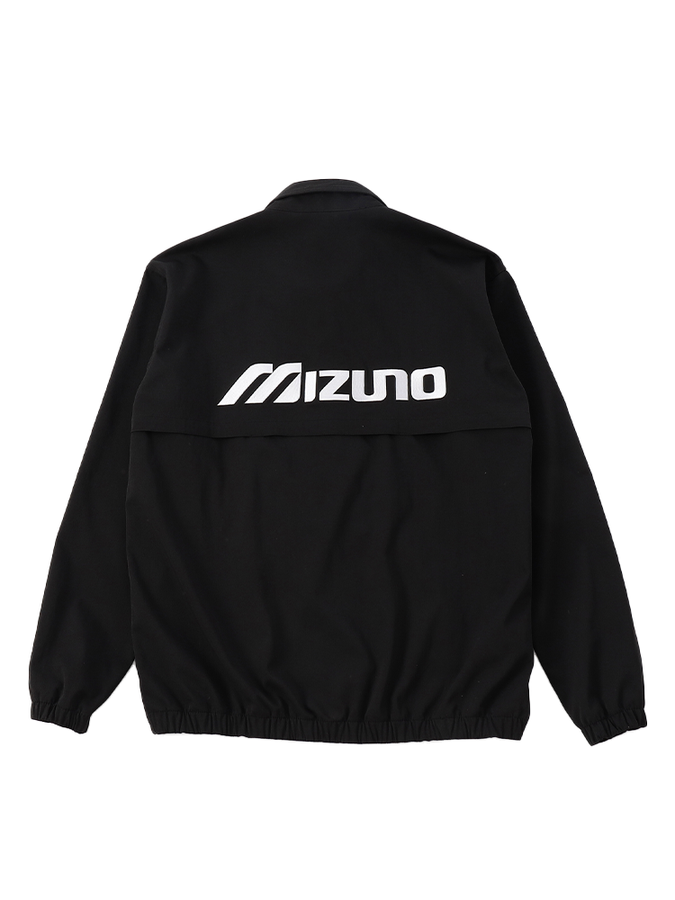 Mizuno Monogram M Swing Top Jacket - Black | GolfBox