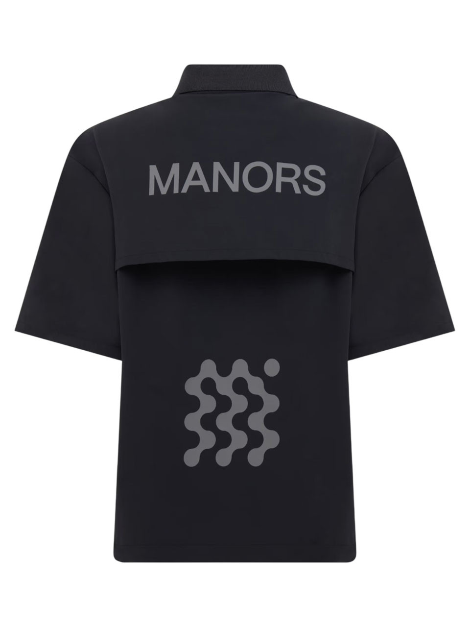 Manors Golf Shooter Shirt - Black | GolfBox
