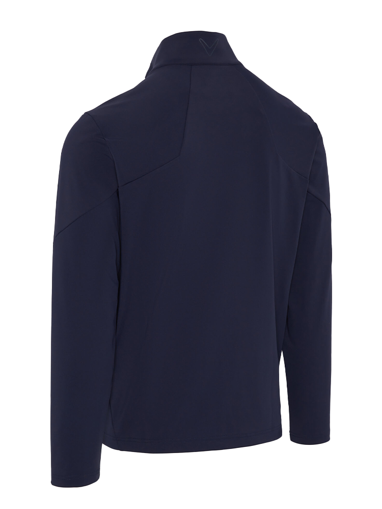 Callaway Golf Mixed Media Full Zip Jacket - Peacoat
