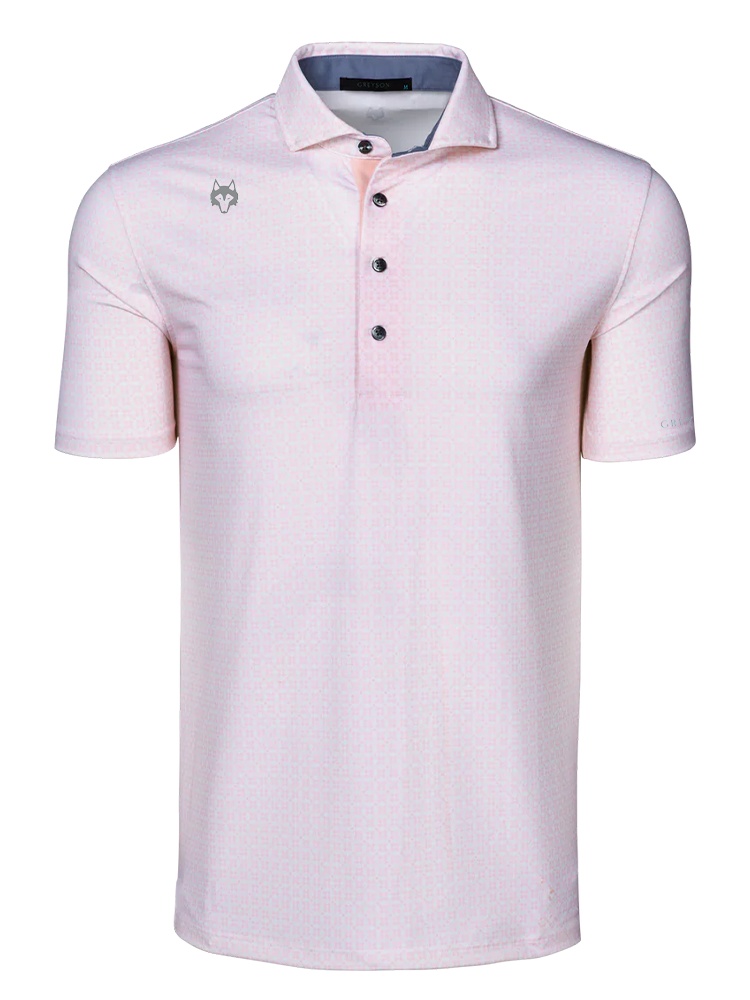 Greyson Players Club Ghost Thistle Polo - Pink Sky