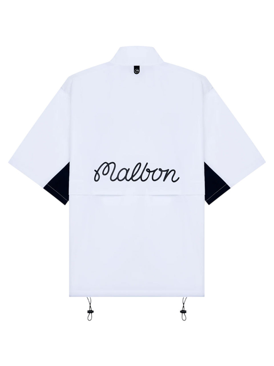 Malbon Pine Windshirt - White | GolfBox