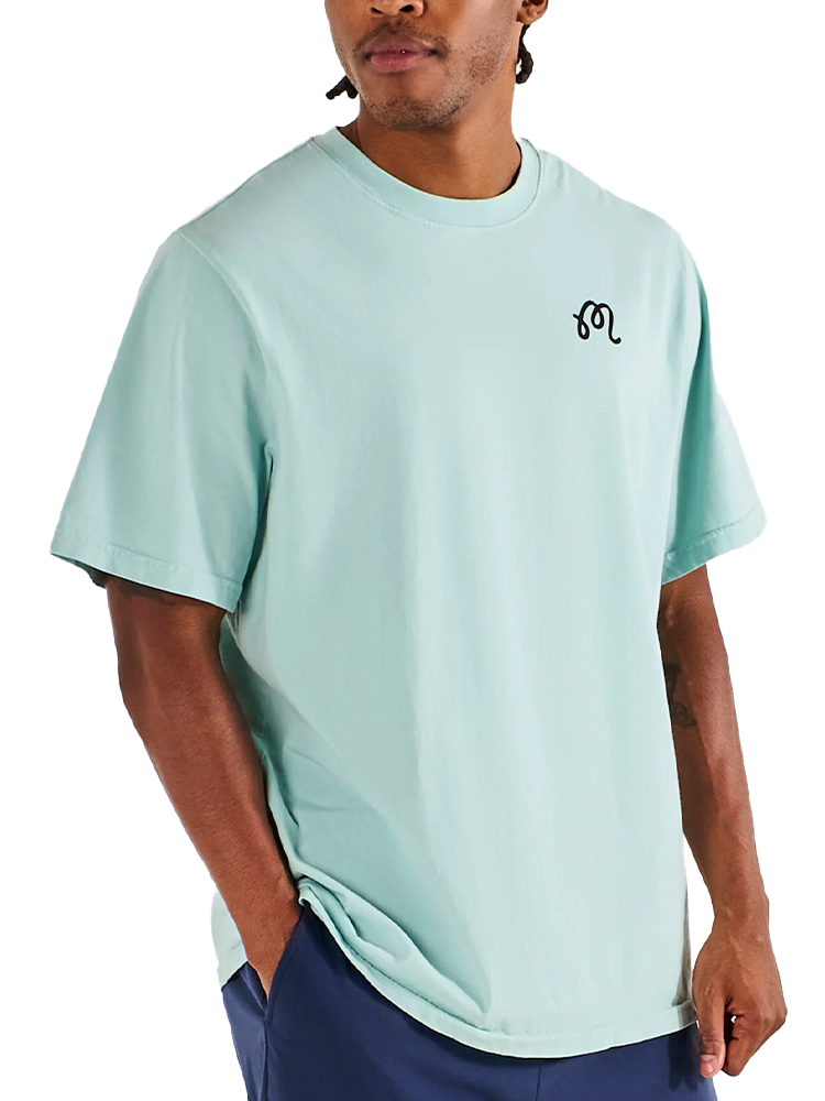 Malbon Bermuda Cigar Tee - Surf Spray | GolfBox