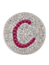 Navika Micro Pave Crystal Initial C Marker