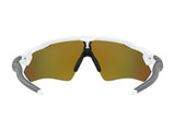Oakley Radar EV Path Sunglasses - Polished White w/ Prizm Ruby
