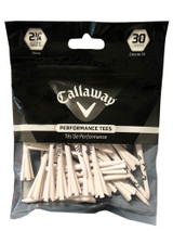 Callaway Performance Fly Tees 30 Pack 2.75 Inch White