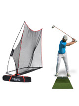Rukket Haack Golf Net with Hitting Mat