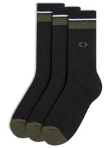 Oakley Essential 3 Pairs Of Socks - Blackout