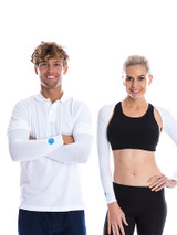 SParms Sun Protection Shoulder Wrap (Shawl) - White