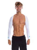 SParms Sun Protection Shoulder Wrap (Shawl) - White