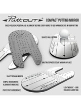 Puttout Compact Mirror