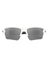 Oakley Flak 2.0 XL Sunglasses - Polished White w/ Prizm Black Polarised