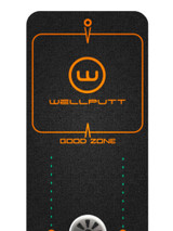 WellPutt First 10ft Putting Mat - Black