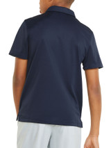 Puma JR Boys Essential Polo - Navy Blazer