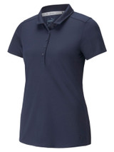 Puma Women's Gamer Golf Polo - Navy Blazer