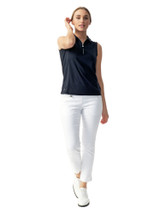 Daily Sports W Macy Sleeveless Polo - Navy