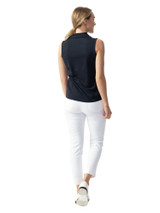 Daily Sports W Macy Sleeveless Polo - Navy