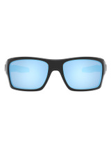 Oakley Turbine Sunglasses - Polished Black w/ Prizm Deep Water Polarised